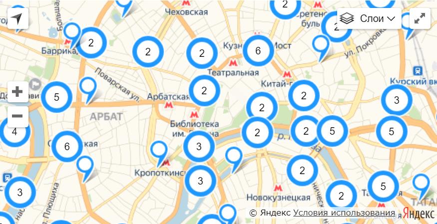 Карта камер видеофиксации ГИБДД 2019 онлайн